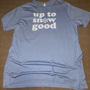 Blue Graphic T-Shirt